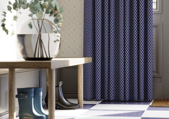 Sicily, Blue - Made to Measure Curtains - Image 5